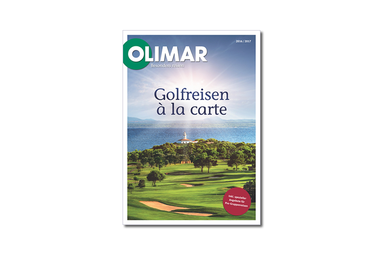 Golfkatalog 2017 OLIMAR Golfreisen Europa