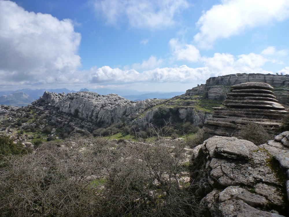 El Torcal Aussicht