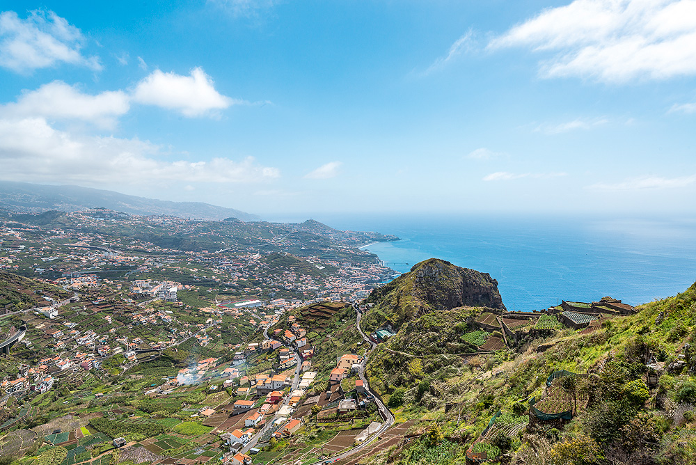 Madeira Ausblick Wandern Berg