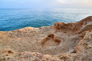 Strand Felsen Klippe Alarve