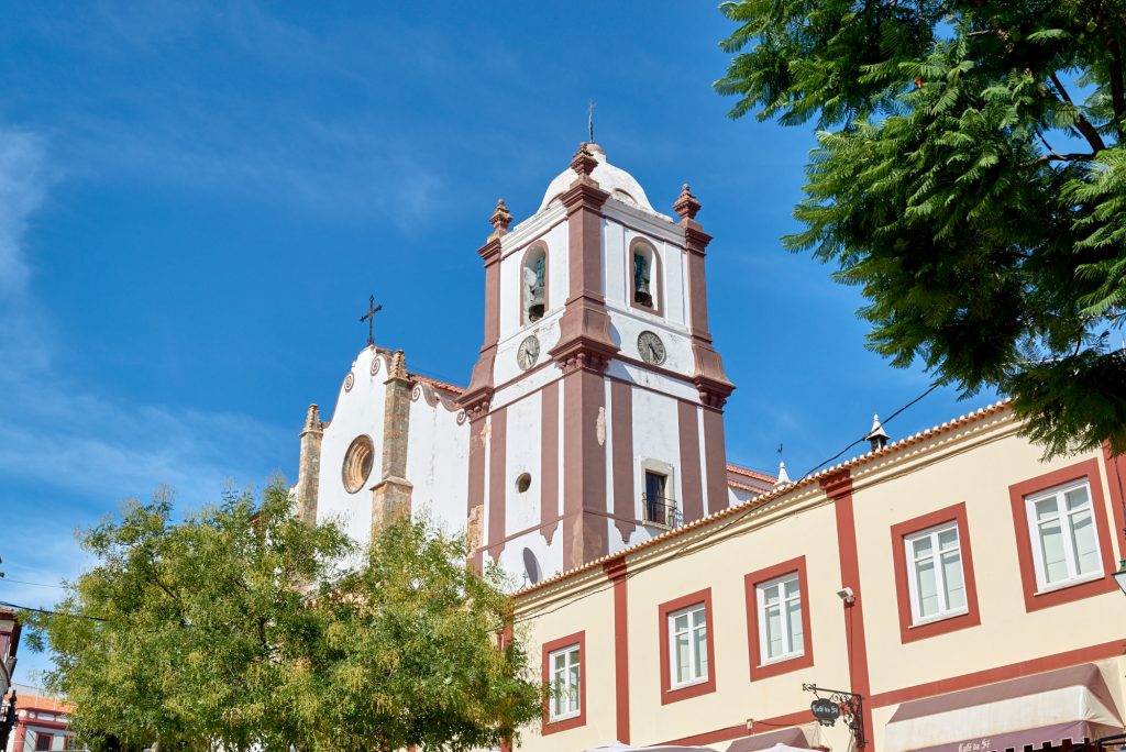 Blick auf Kirche von Silves