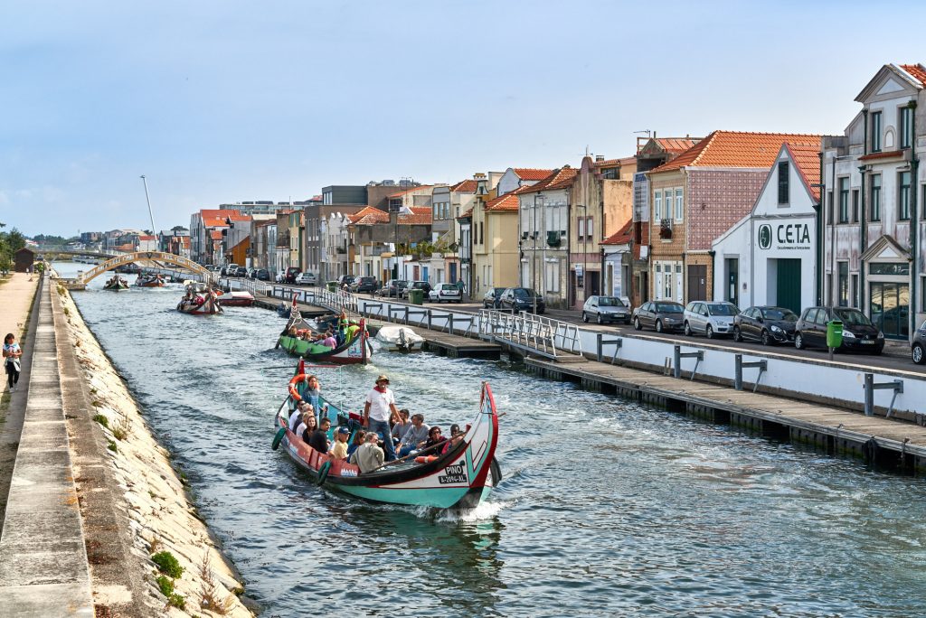 Aveiro Portugal Sehenswürdigkeit Fluss