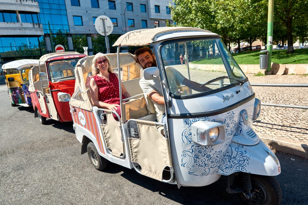 Mit dem Tuk-Tuk durch Lissabon 