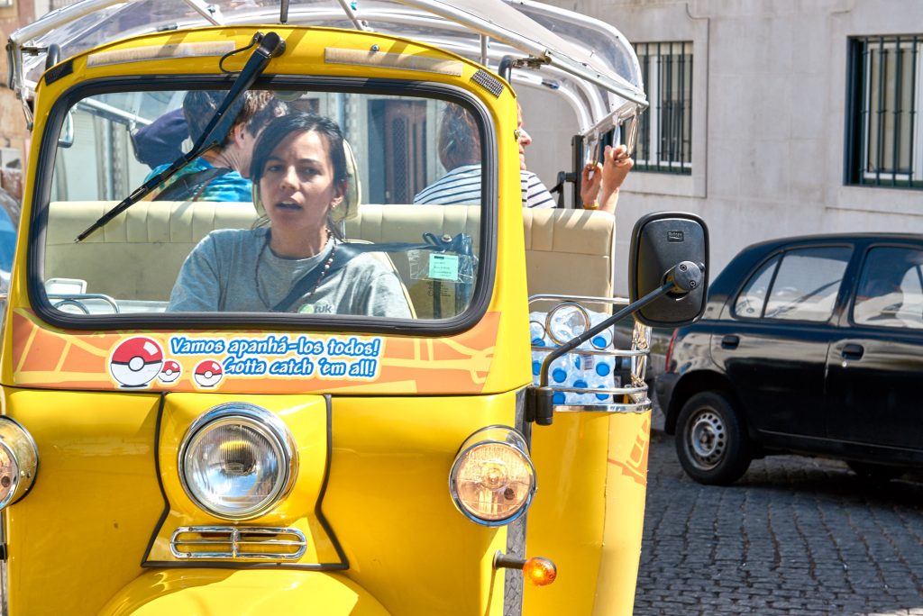 Tuktukfahrt in Lissabon
