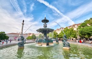 Brunnen in Lissabon