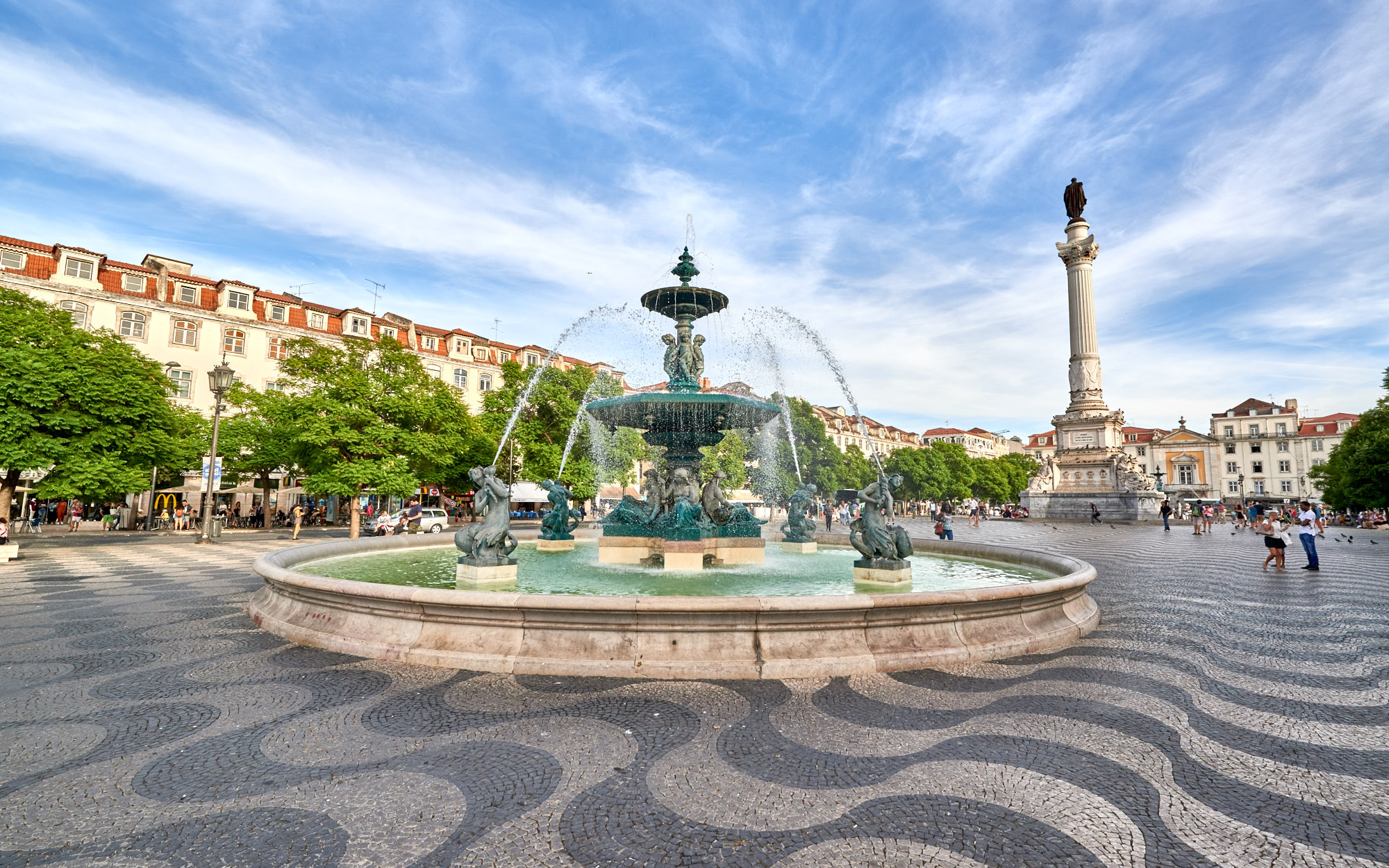 Lissabon Brunnen