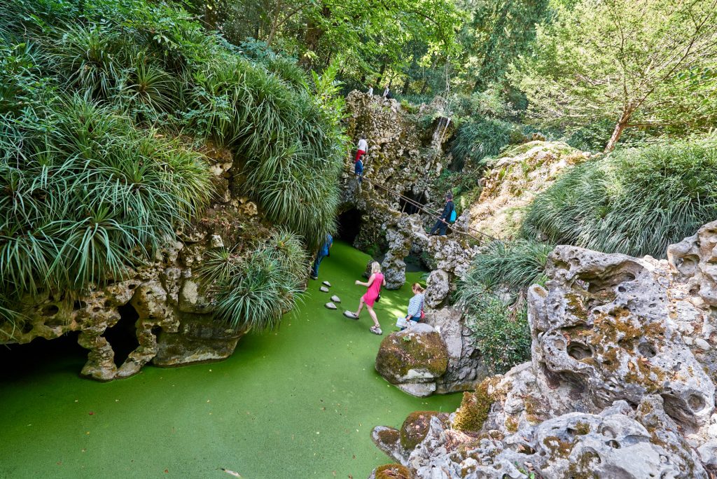 Wasserfall Quinta da Regaleira Sintra