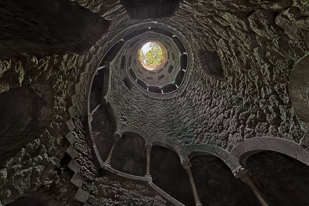 Treppe Quinta da Regaleira Sintra