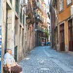 Gasse in Portos Altstadt