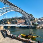 Ponte Maria Pia Brücke Porto Portugal