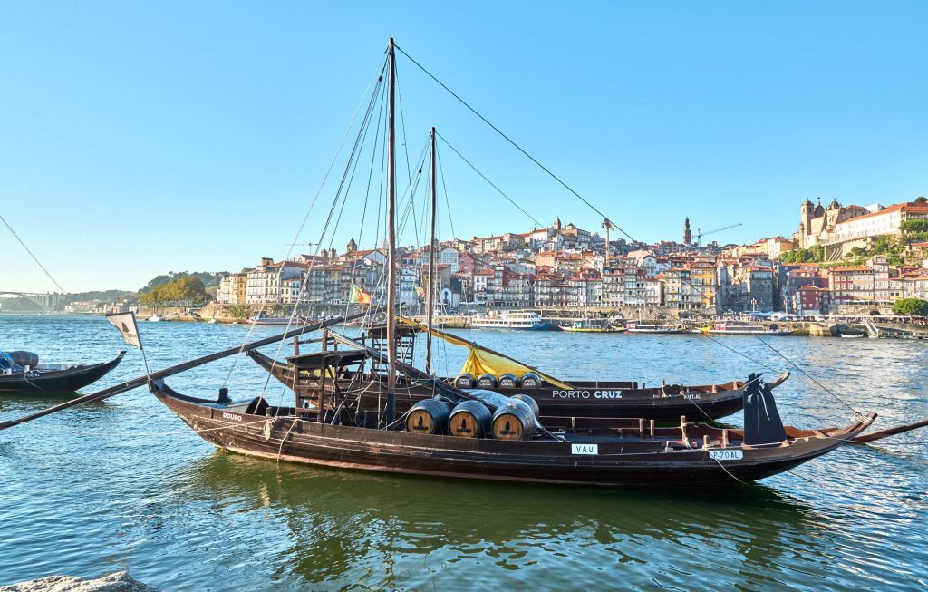 Die Stadt Porto in Portugal