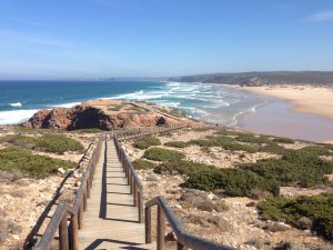 Ausblick Praia Bordeira Etappe der Rota Vicentina