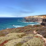 Ausblick Wanderweg Meer Rota Vincentina