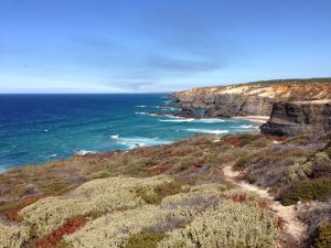 Ausblick Wanderweg Meer Rota Vincentina