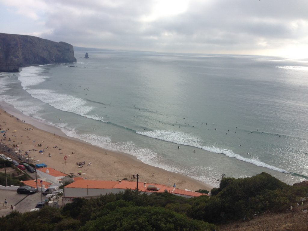 Praia Arrifana Küste Strand Baden