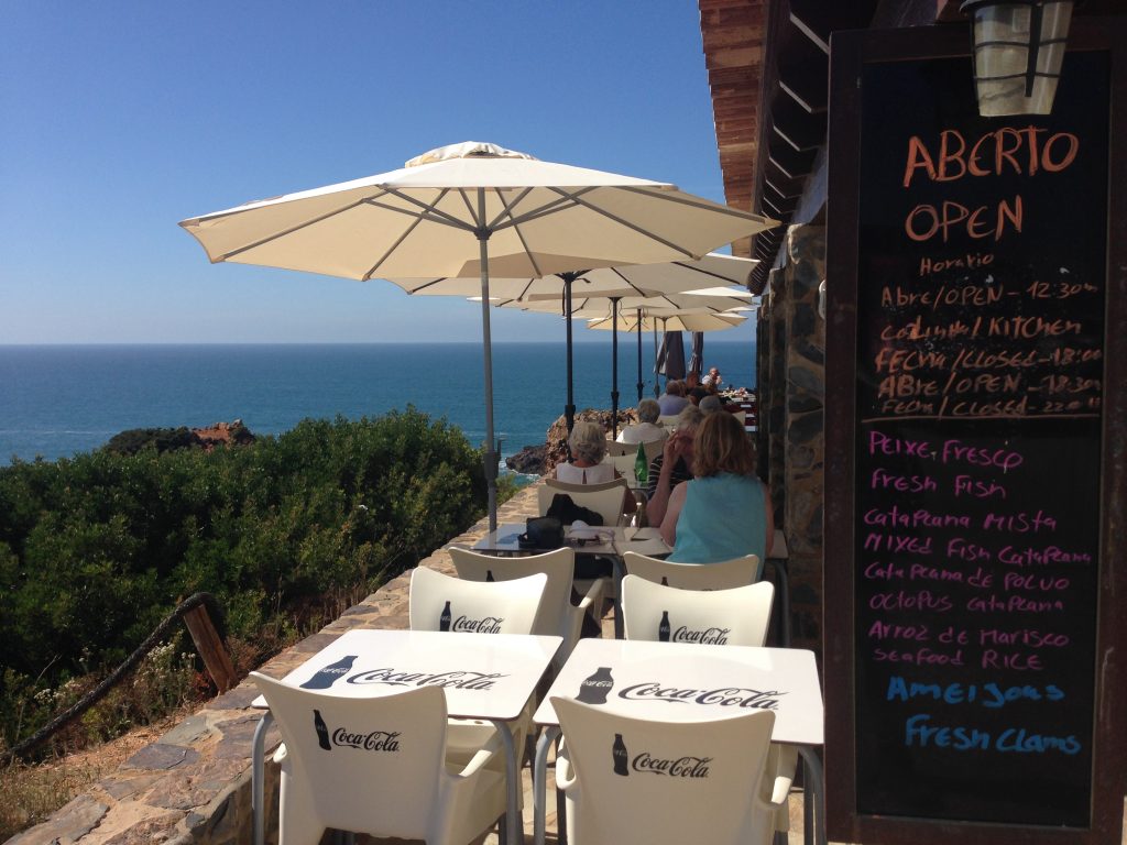 Restaurant mit Meerblick - Rota Vicentina Fischerpfad