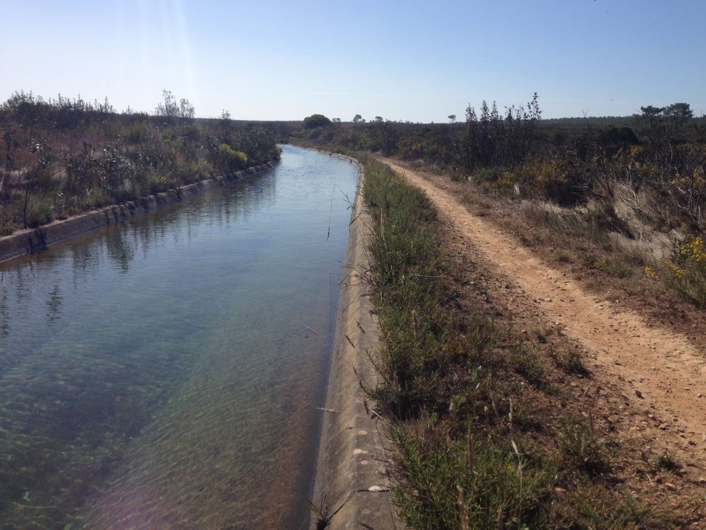 kanal Wanderweg Rota Vincentina