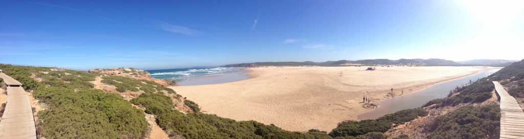 Panorama Praia Bordeira Aussichtspunkt Rota Vicentina