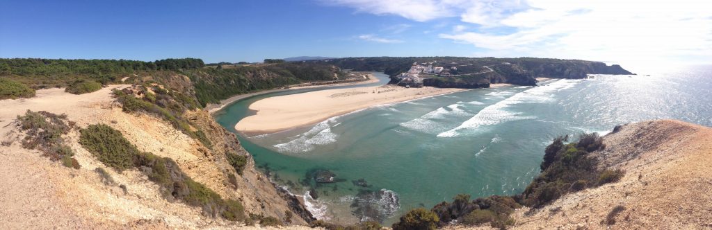 Panorama Praia Odeceixe an der Rota Vicentina