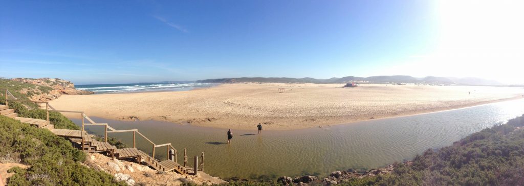 Panorama Weg Rota Vicentina zum Praia Bordeira