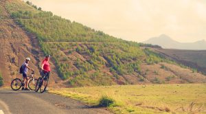 Pico do Facho Fahrrad und Wanderung