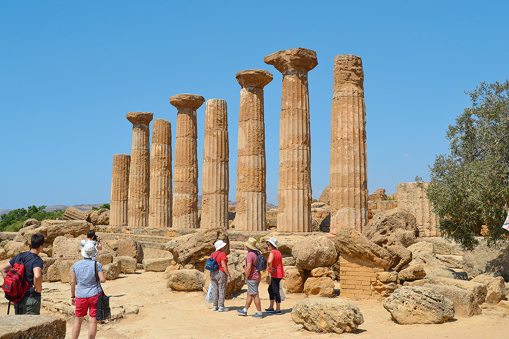 Sizilien Agrigent Tempelruine