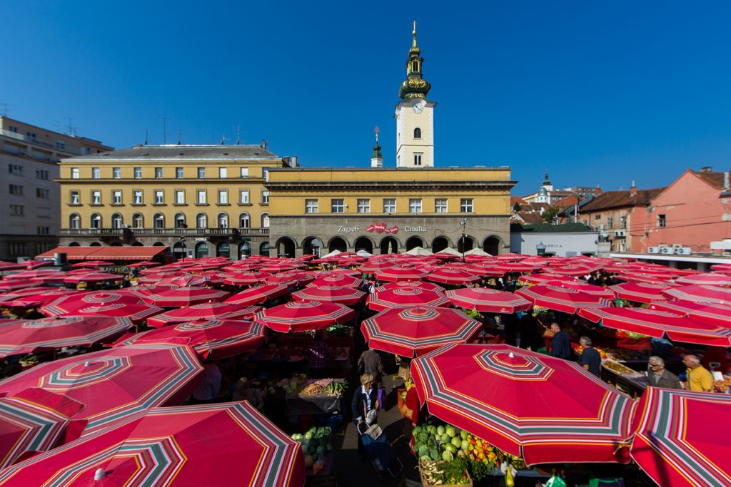 Dolac Markt Zagreb