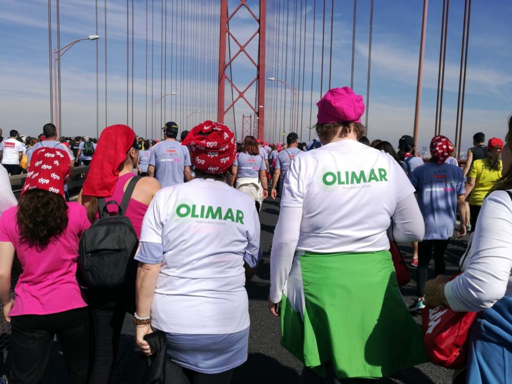 Lissabon Halbmarathon Brückenlauf