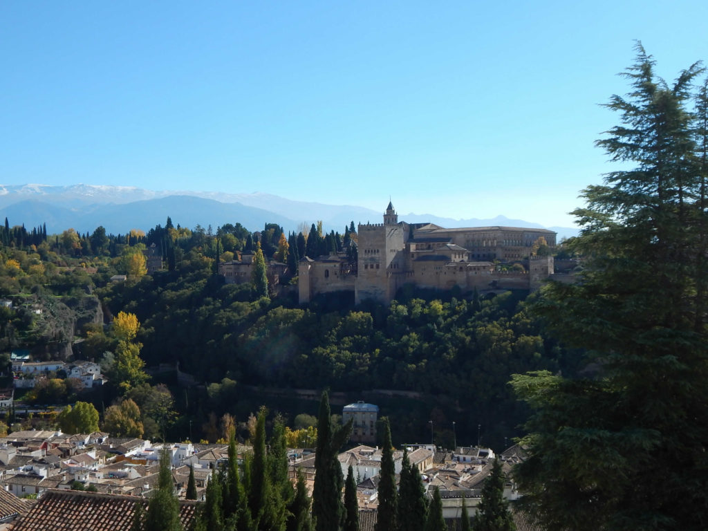 Blick auf Alhambra