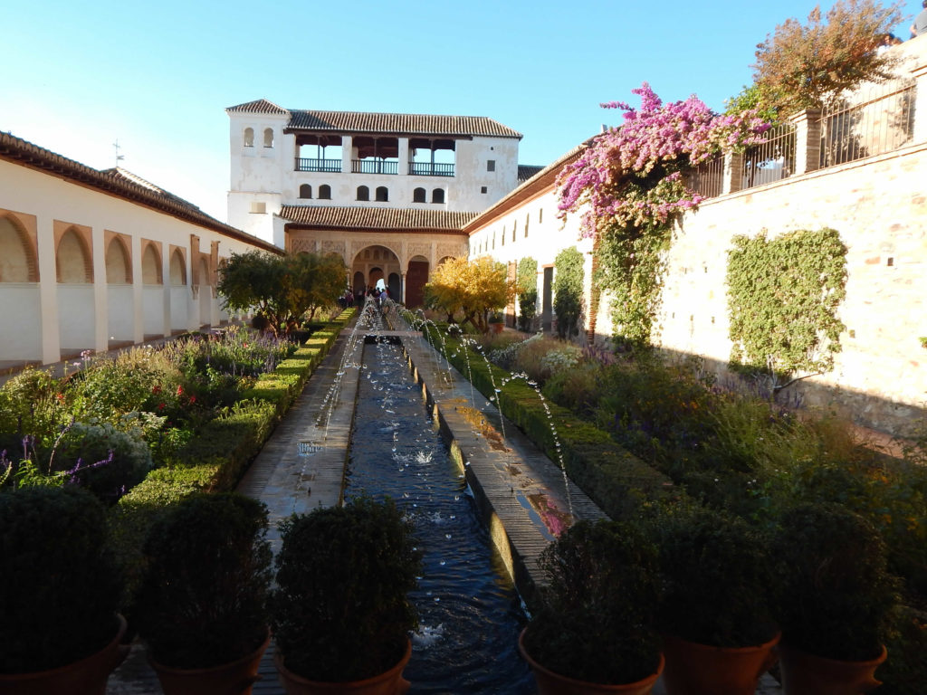 Gartenanlage Alhambra Granada