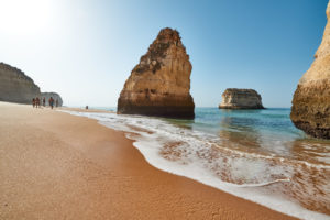 Felsen am Strand Algarve