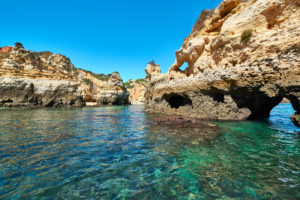Höhlen Steilküste Lagos Algarve