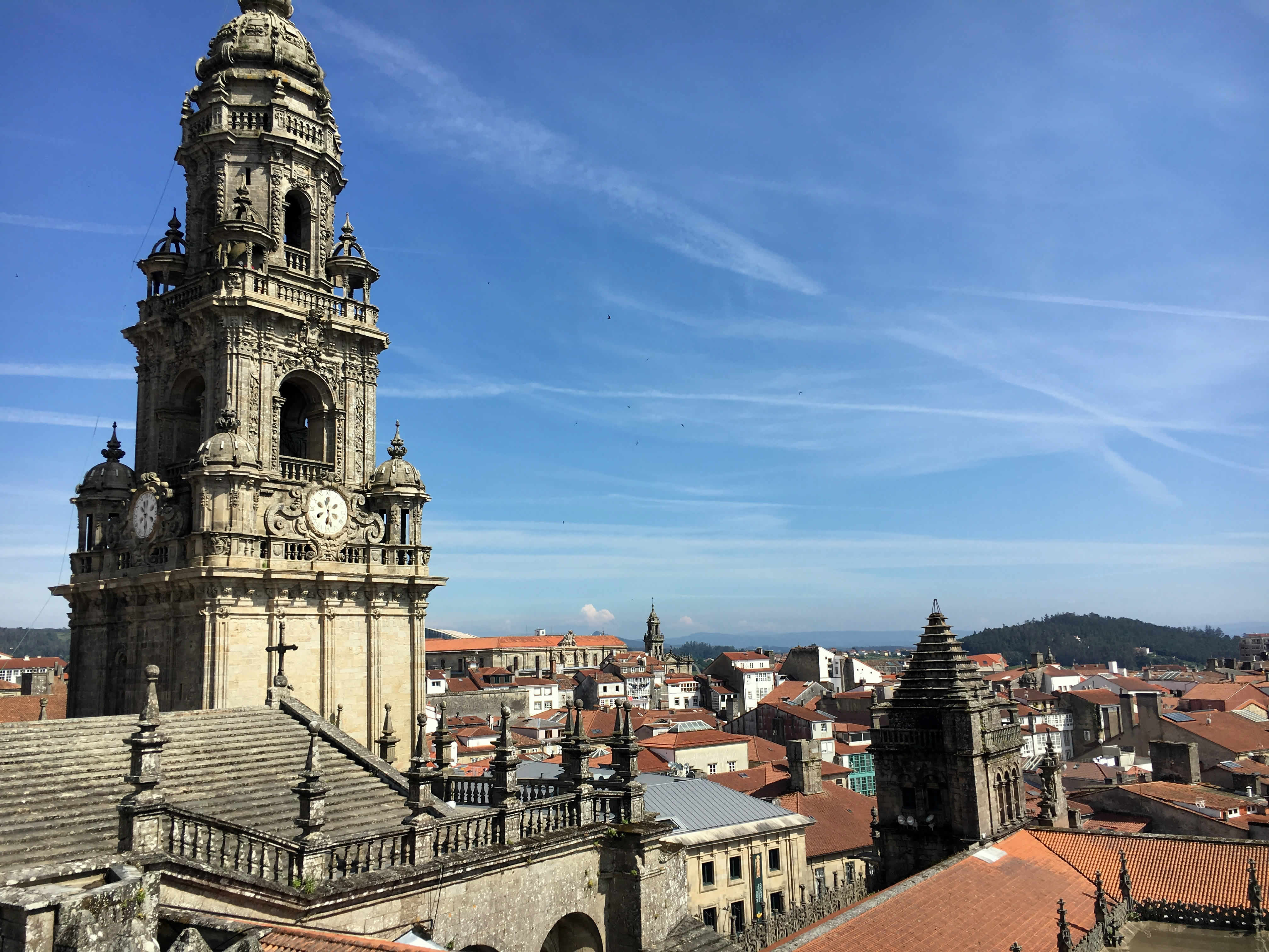 Santiago de Compostela Ausblick Kathedrale