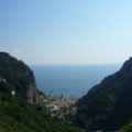 Tal der Mühlen - Ausblick beim Wandern an der Amalfiküste