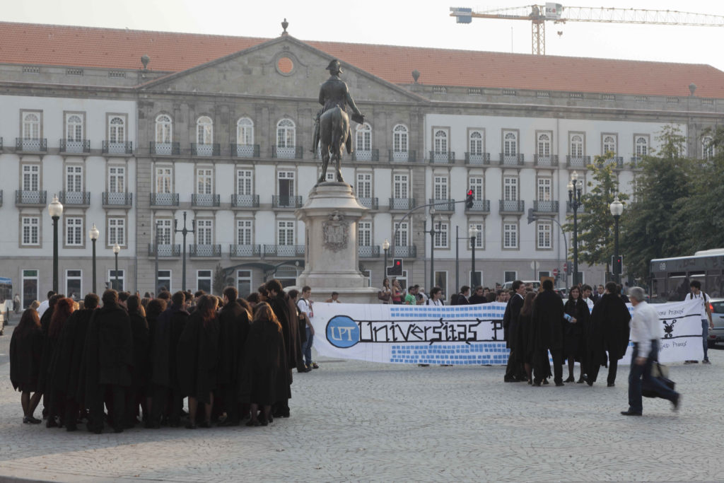 Studenten in Porto