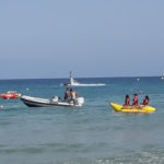 Banana Boot fahren auf Porto Santo