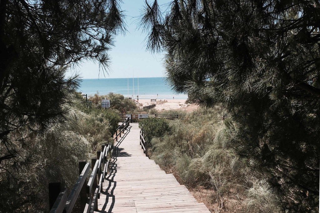 Weg zum Strand Algarve