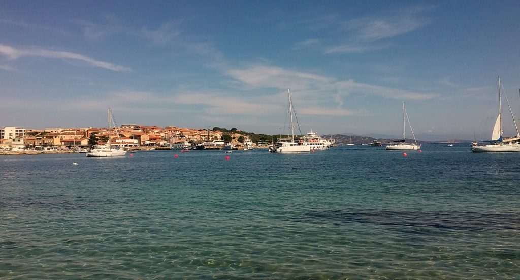 Boote vor Palau