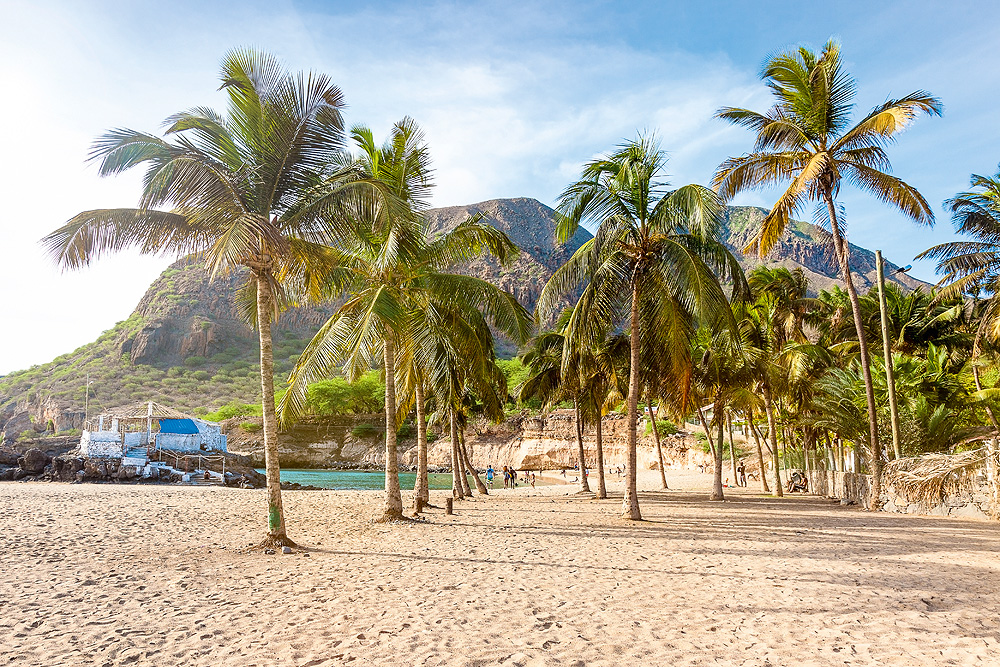 Strand Tarrafal auf Santiago