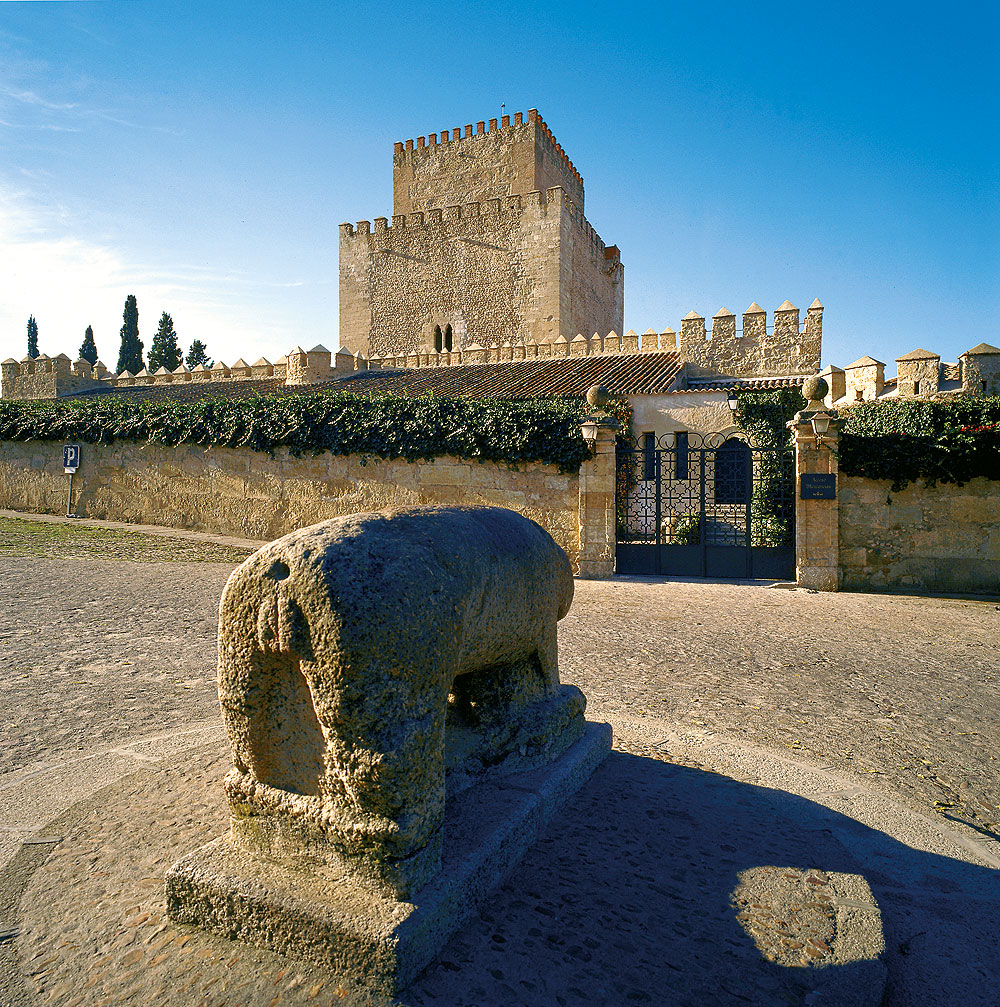 Eingang Fassade Parador Ciudad Rodrigo