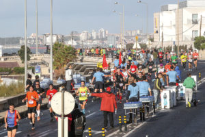 Strecke Lissabon Halbmarathon