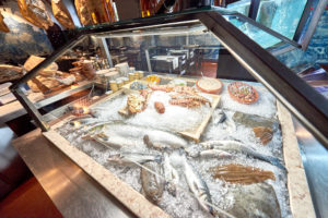 Fisch Vitrine Lissabon