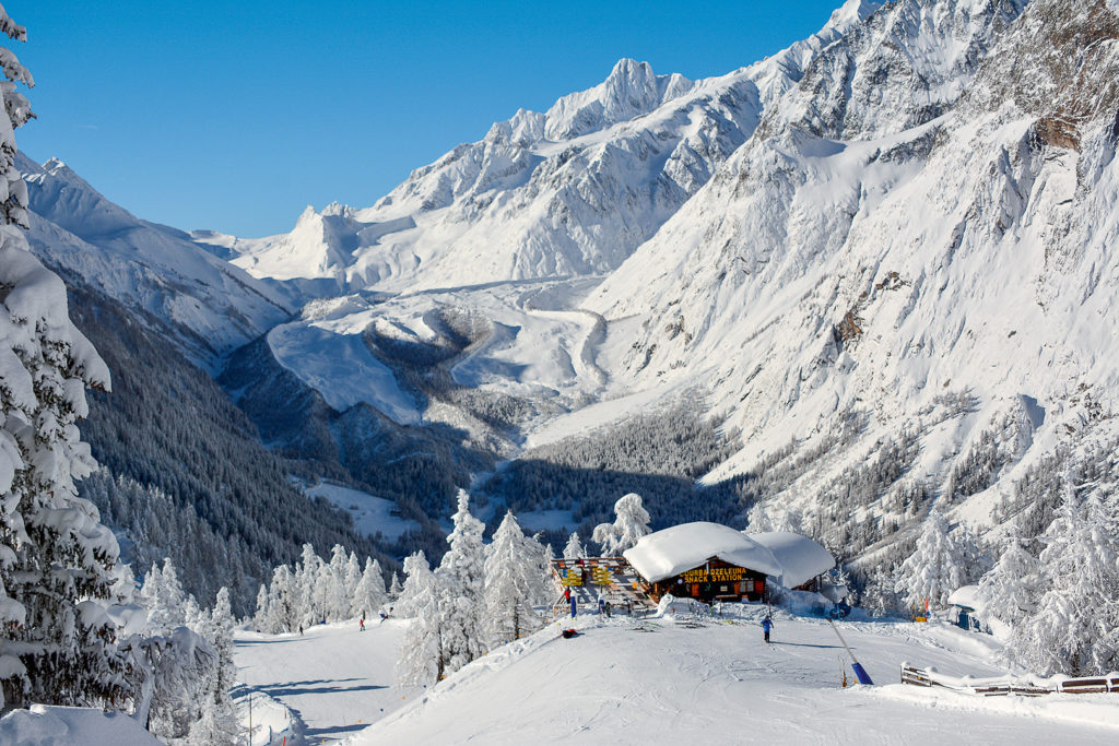 Skigebiet Courmayeur