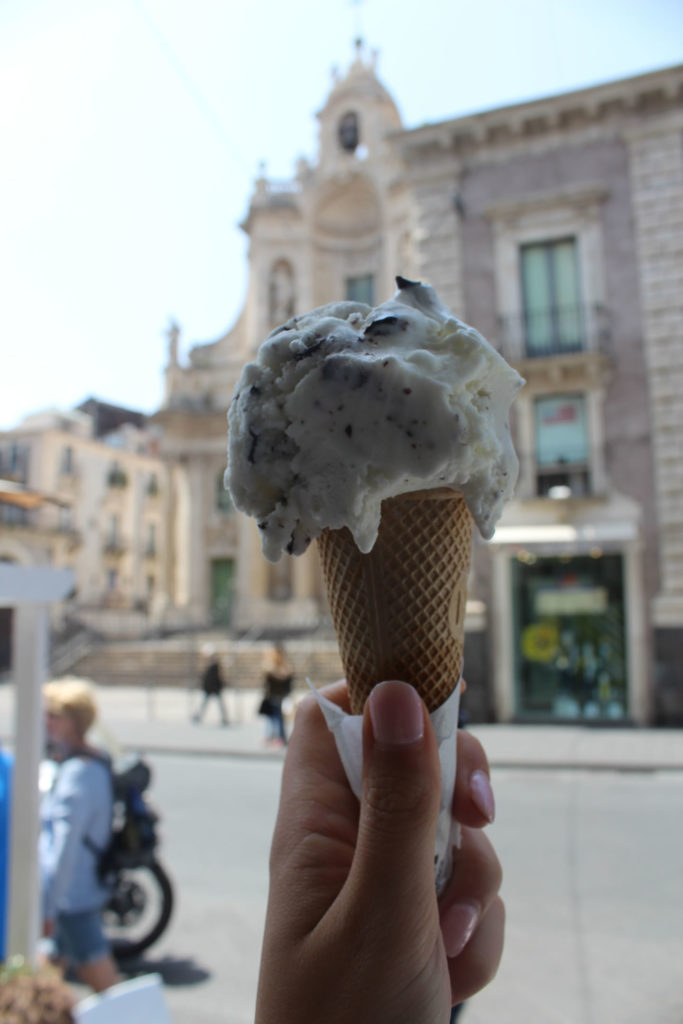 Eis in Catania