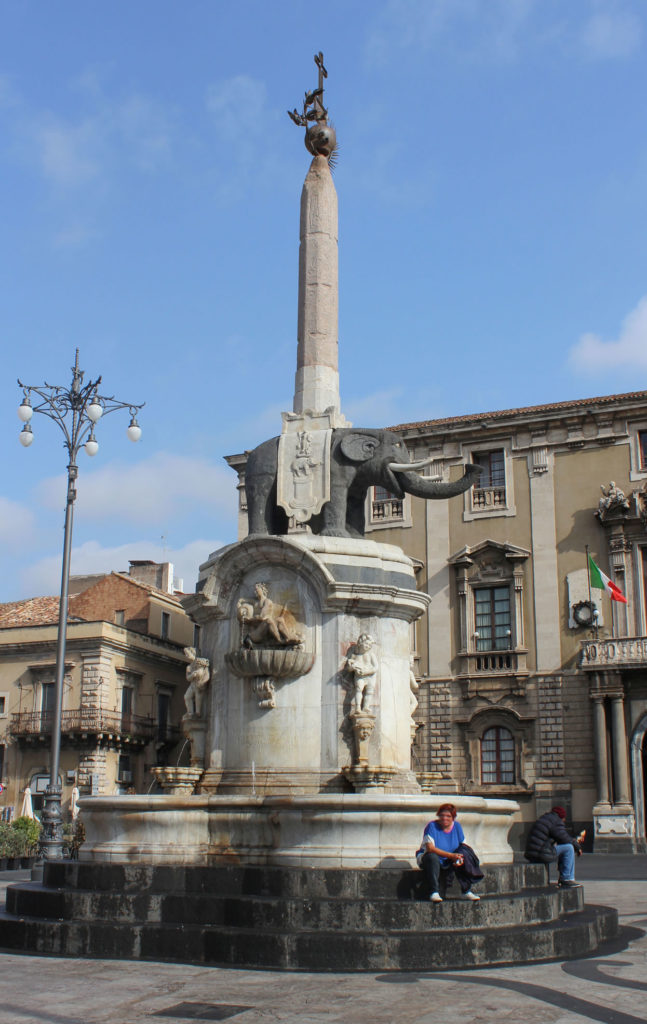 Elefantenbrunnen in Catania