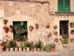 Hausfassade in Valldemossa