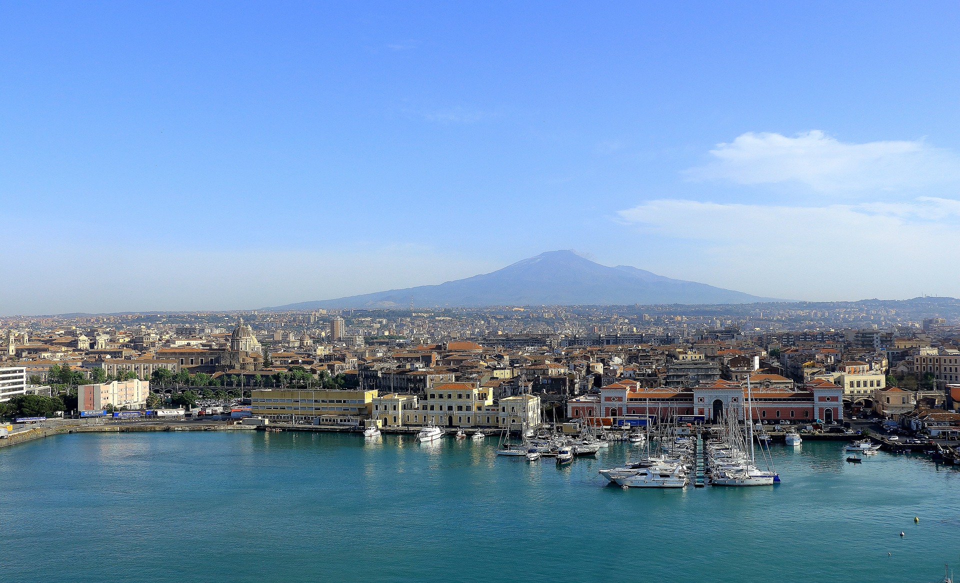 Blick auf Catania