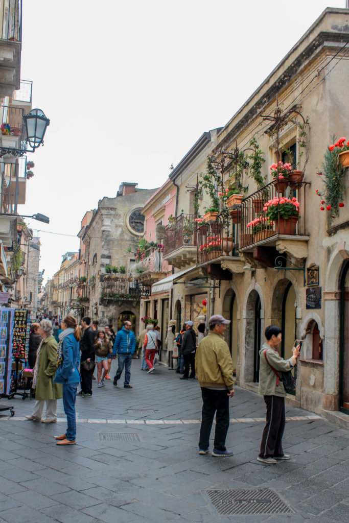 Corso Umberto in Taormina