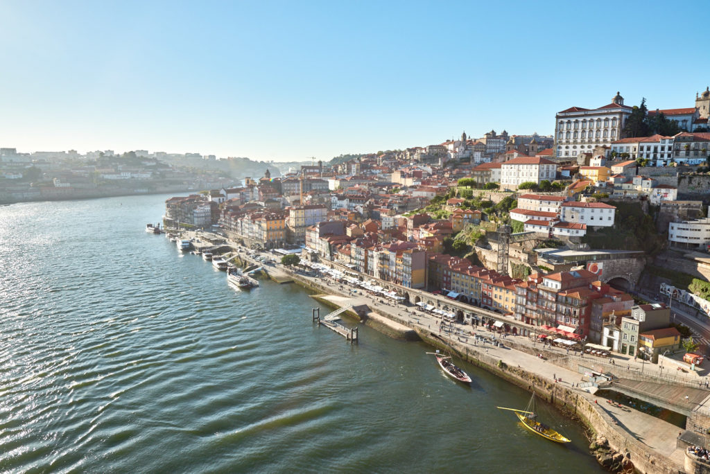 Stadtpanorama Porto