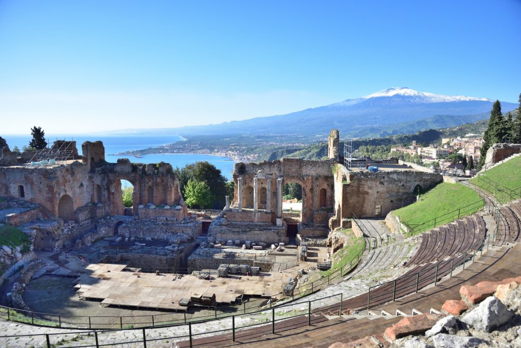 Blick in das Amphitheater 